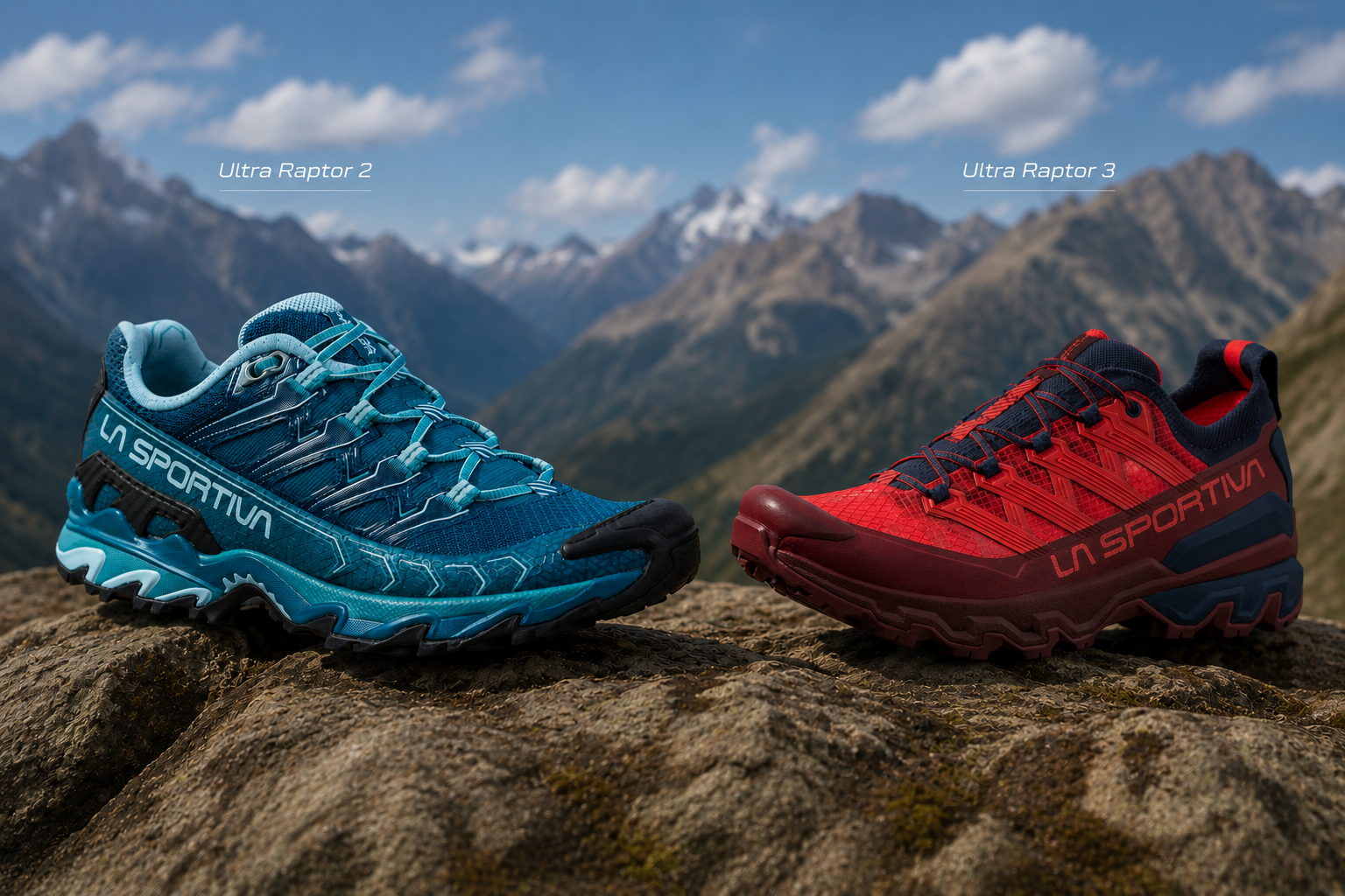 Comparativa Ultra Raptor 2 vs Ultra Raptor 3 | Mount Legend