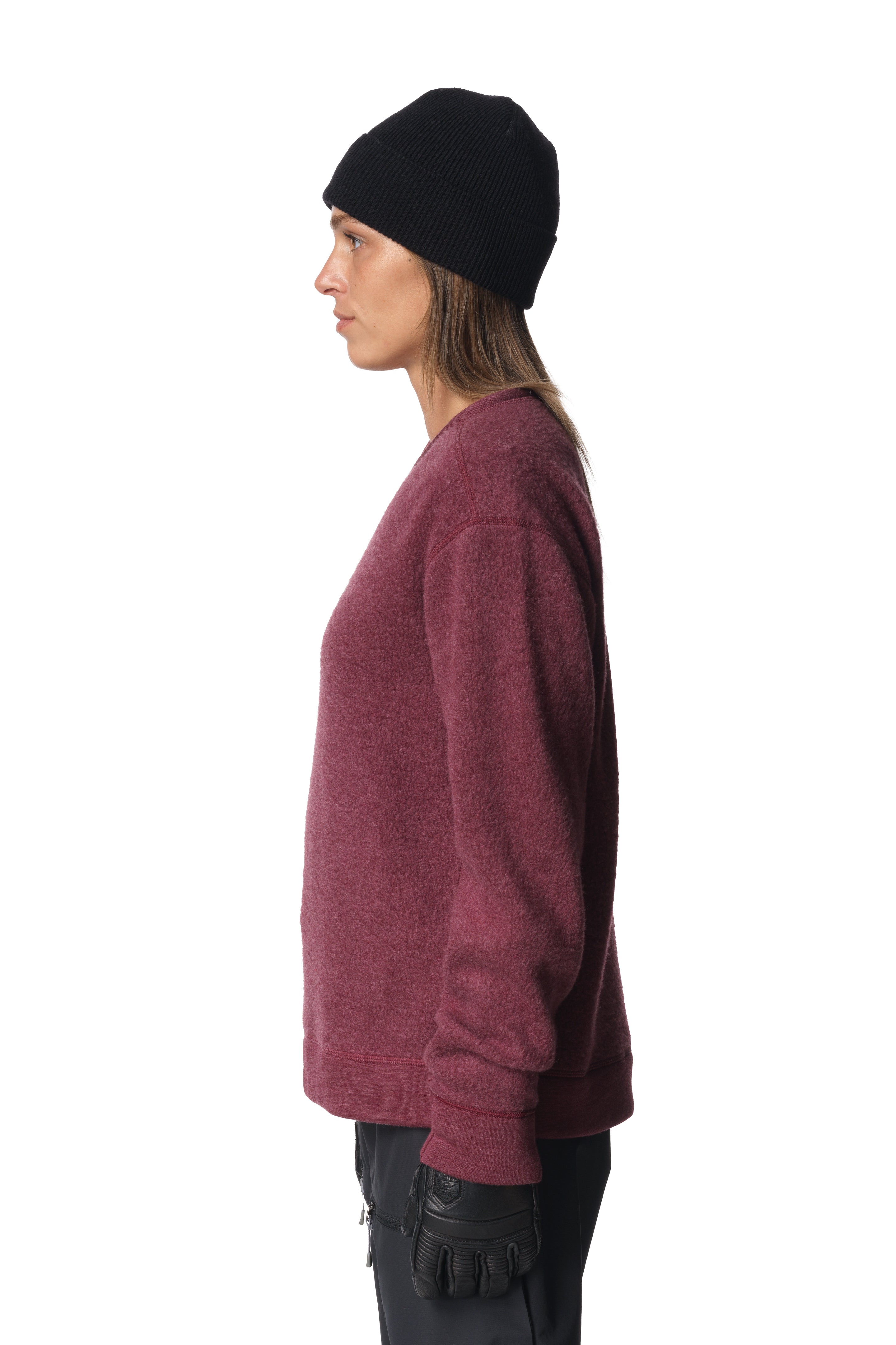 Alto Wool Crew Mujer Houdini