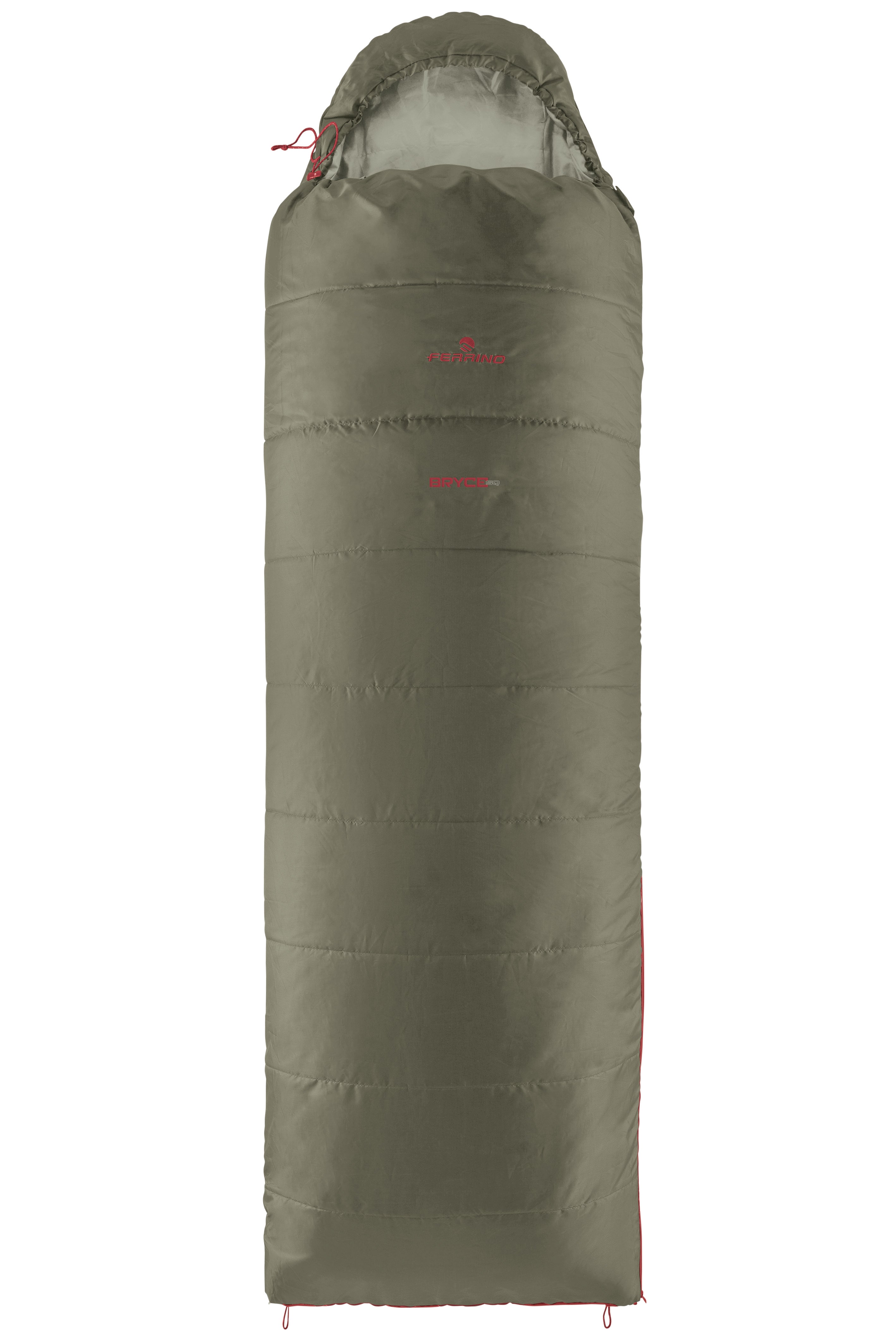 Sleepingbag Bryce Sq Green Rz Sacos De Dormir Acampada Ferrino