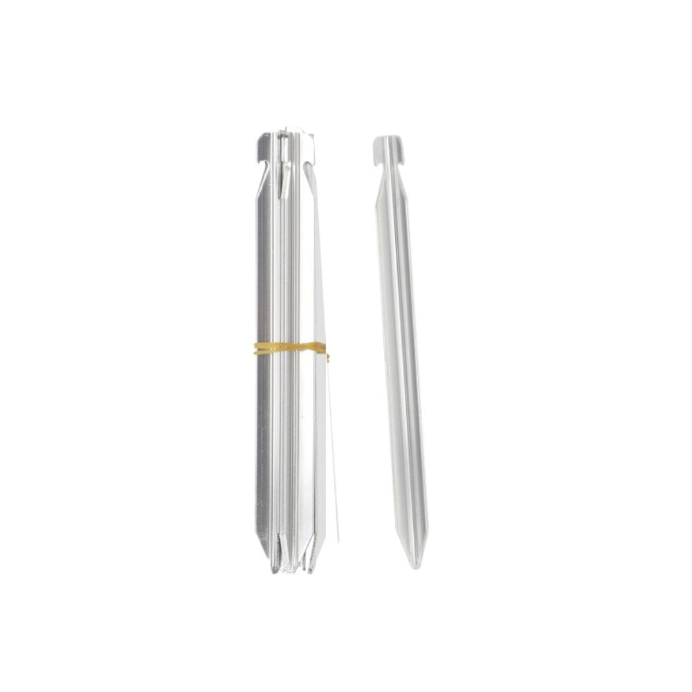 Alu 7001 V Peg 10Pcs Silver Accesorios Acampada Ferrino