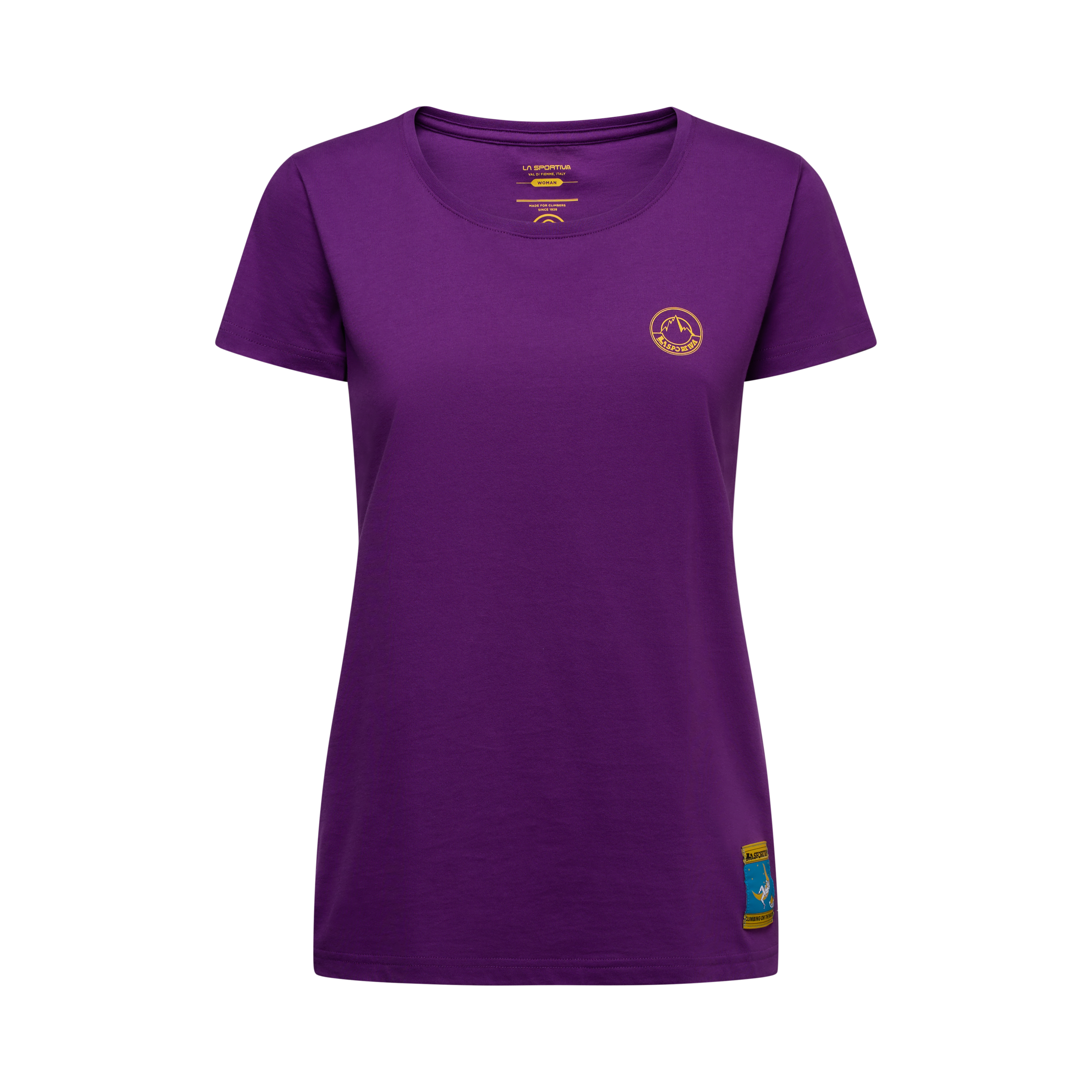 Climbing on the Moon T-Shirt Mujer Camiseta Escalada La Sportiva