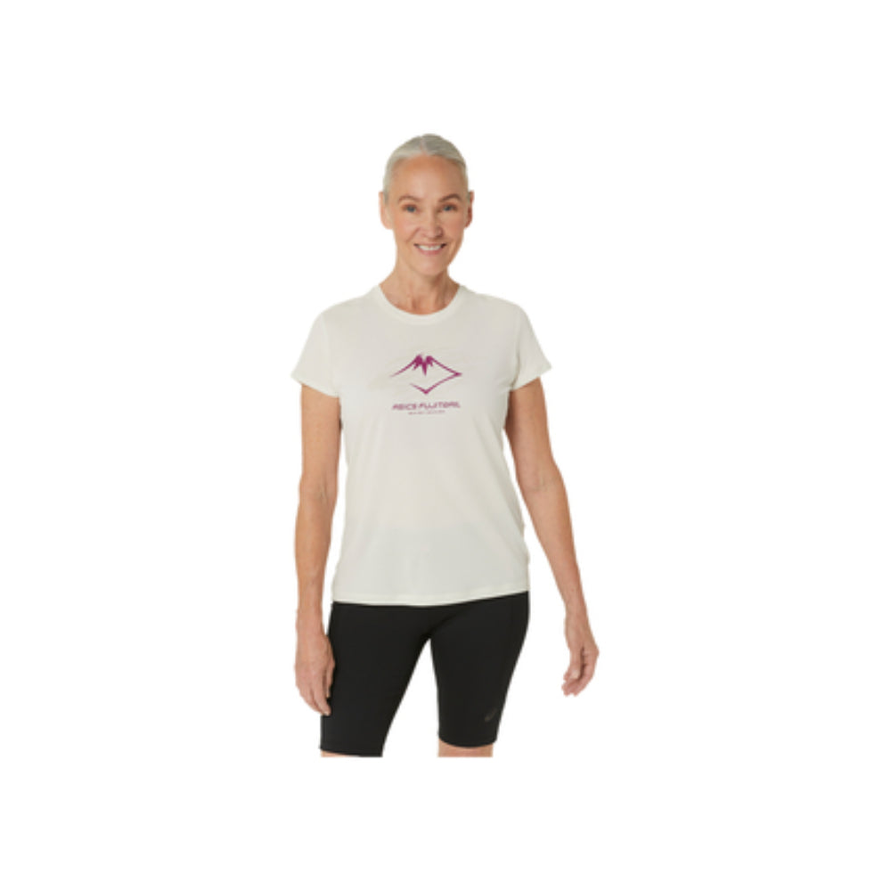 Fujitrail Logo Ss Top Camiseta Mujer Trail Running Asics