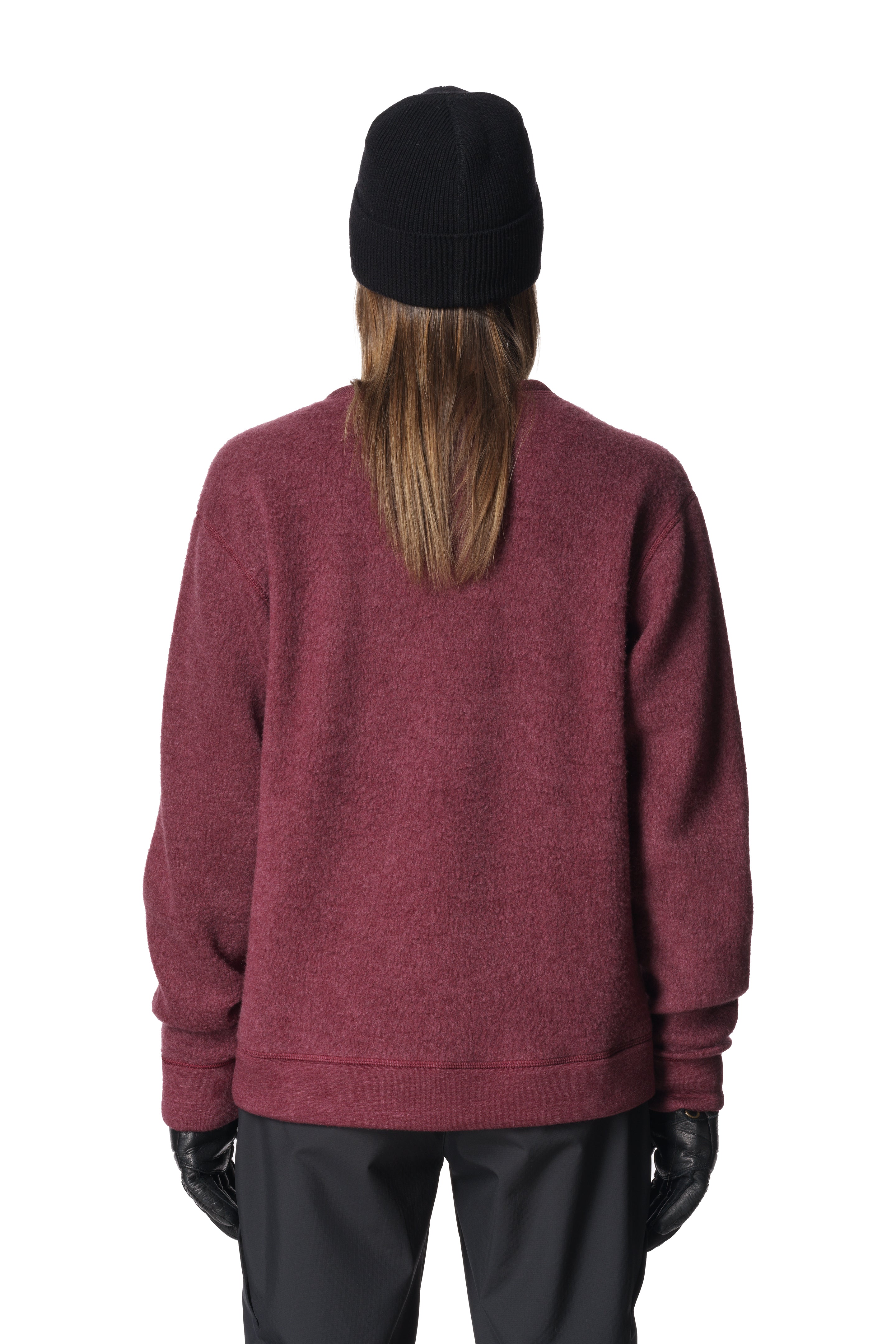 Alto Wool Crew Mujer Houdini