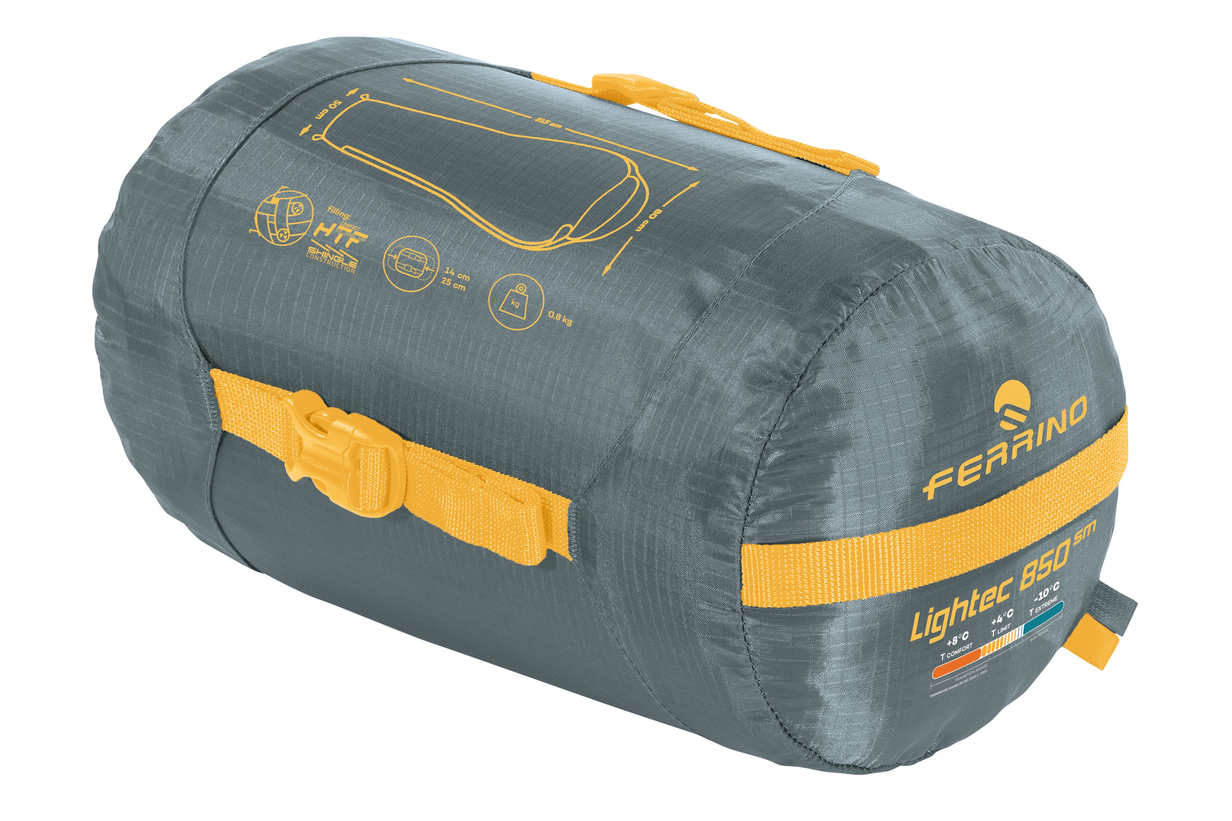 Sleepingbag Lightech Sm 850 Sacos De Dormir Acampada Ferrino