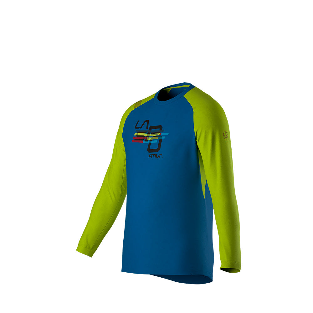 Stripe Cube Long SleeveCamiseta Hombre Escalada La Sportiva