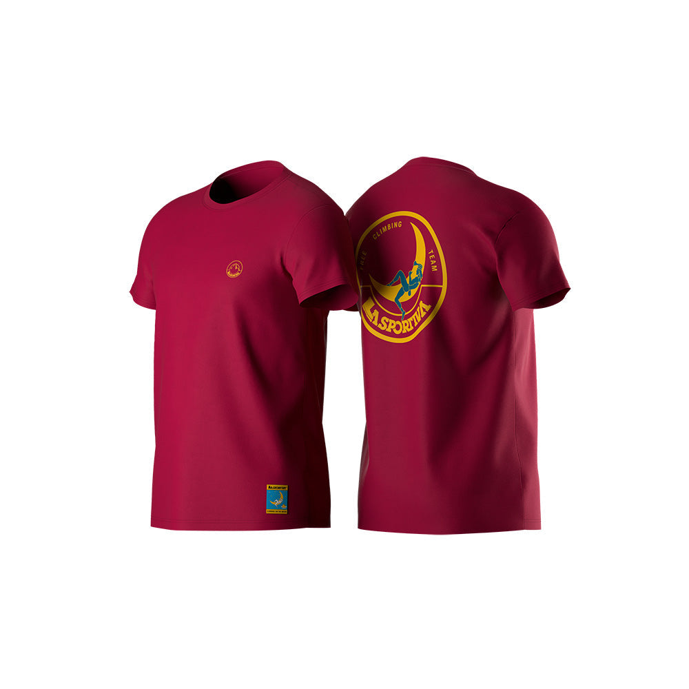 Climbing on the Moon Hombre Camiseta Escalada La Sportiva