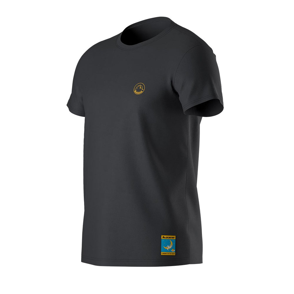 Climbing on the Moon T-Shirt Hombre Camiseta Escalada La Sportiva