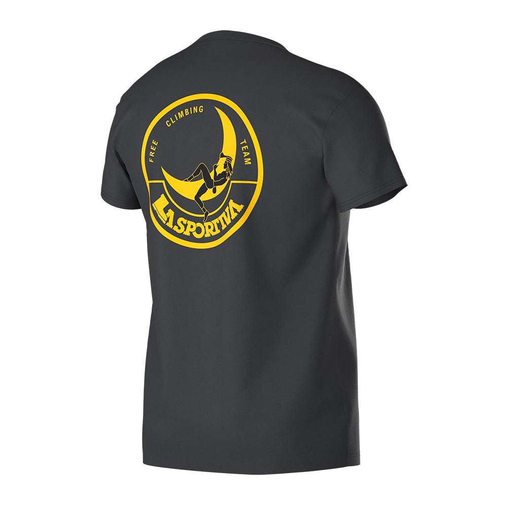 Climbing on the Moon T-Shirt Hombre Camiseta Escalada La Sportiva