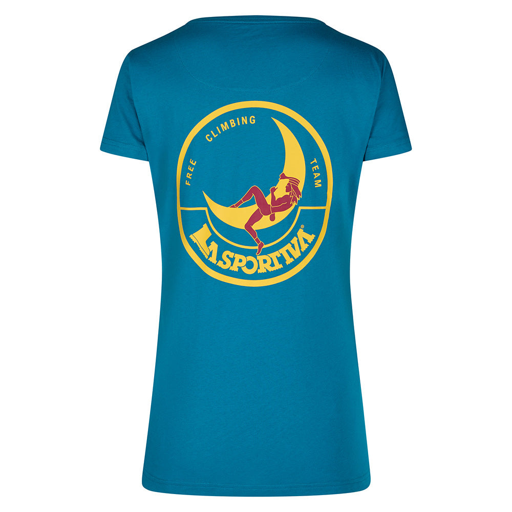 Climbing On The Moon Camiseta Mujer Escalada La Sportiva