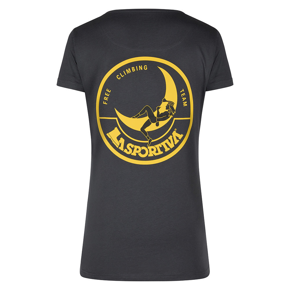 Climbing On The Moon T-Shirt Camiseta Mujer Escalada La Sportiva