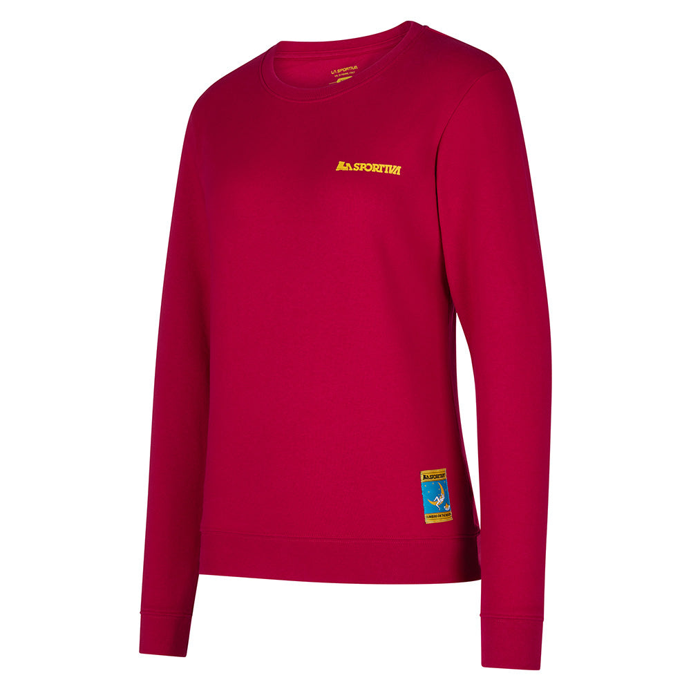 Climbing on the Moon Sweatshirt Mujer Sudadera Escalada La Sportiva