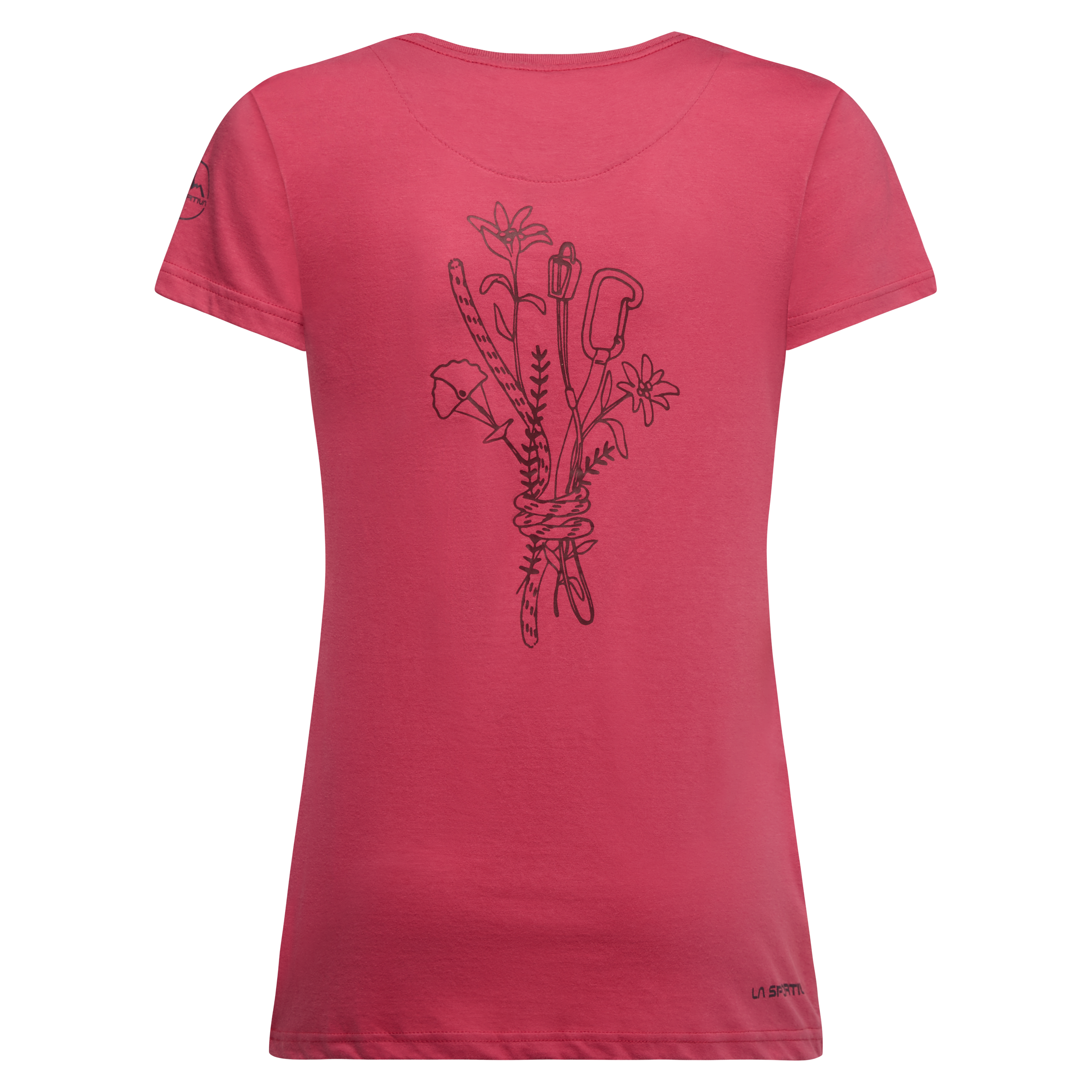 Climb Flower Mujer Camiseta Escalada La Sportiva