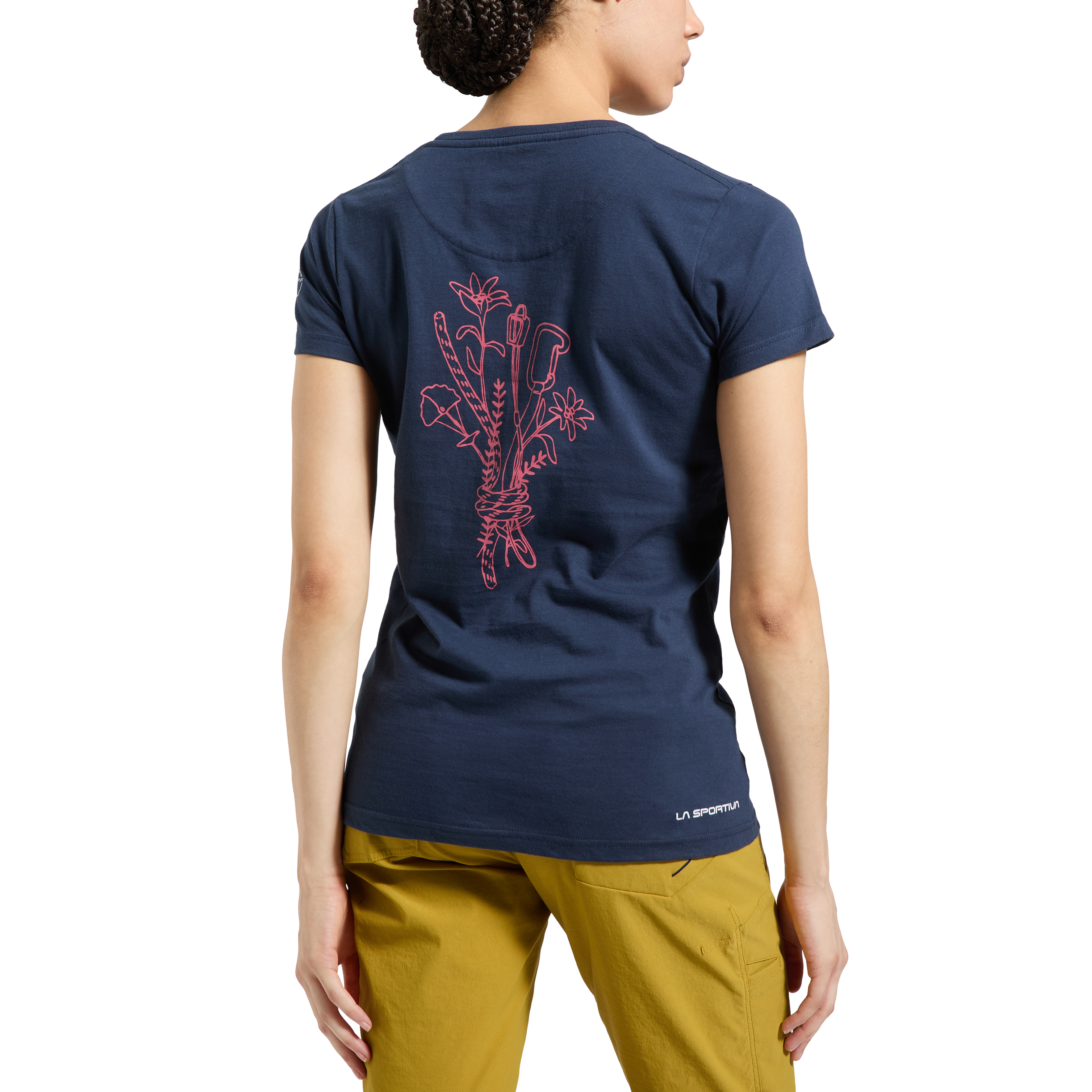 Climb Flower Mujer Camiseta Escalada La Sportiva