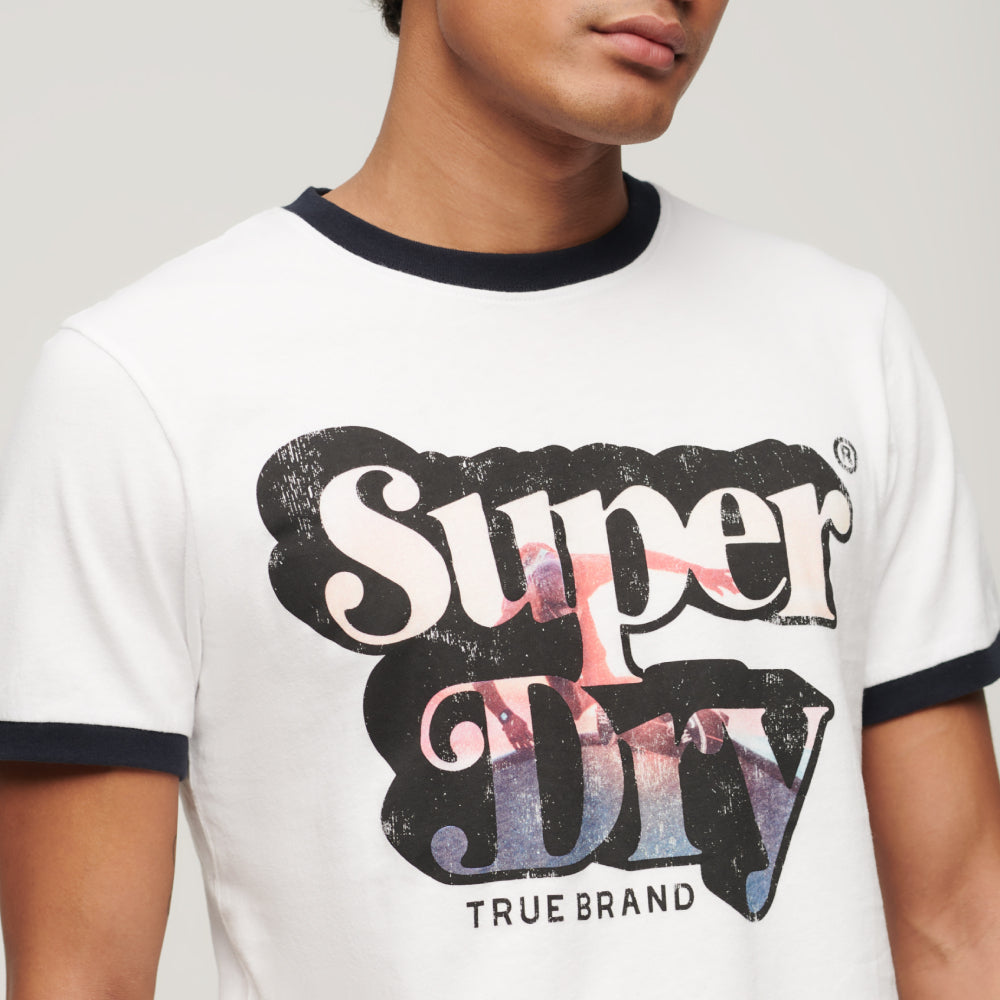 Photographic Logo T Shirt Camisetas Hombre Lifestyle Superdry