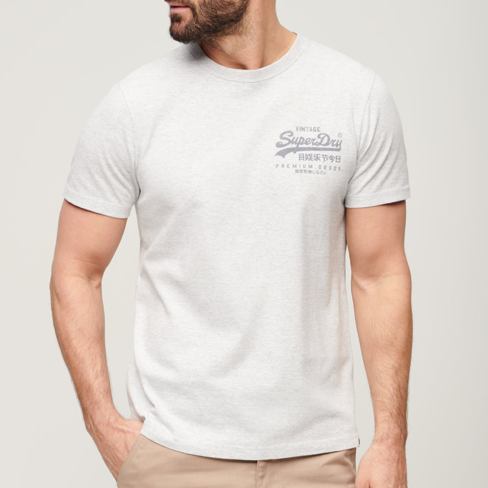 Classic Vl Heritage Chest Tee Camisetas Hombre Lifestyle Superdry