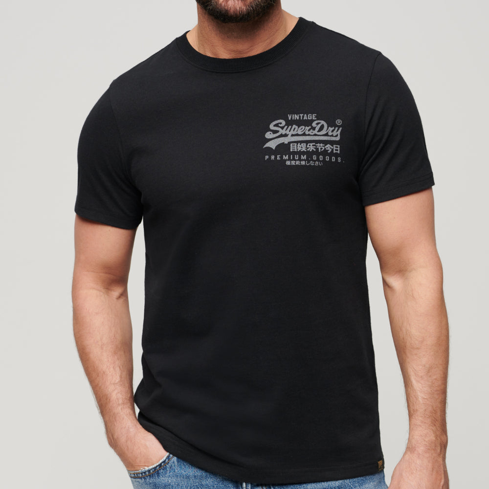 Classic Vl Heritage Chest Tee Camisetas Hombre Lifestyle Superdry