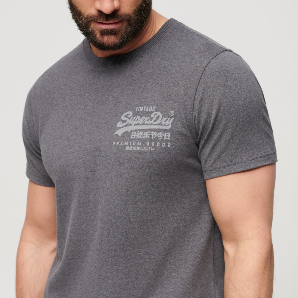 Classic Vl Heritage Chest Tee Camisetas Hombre Lifestyle Superdry