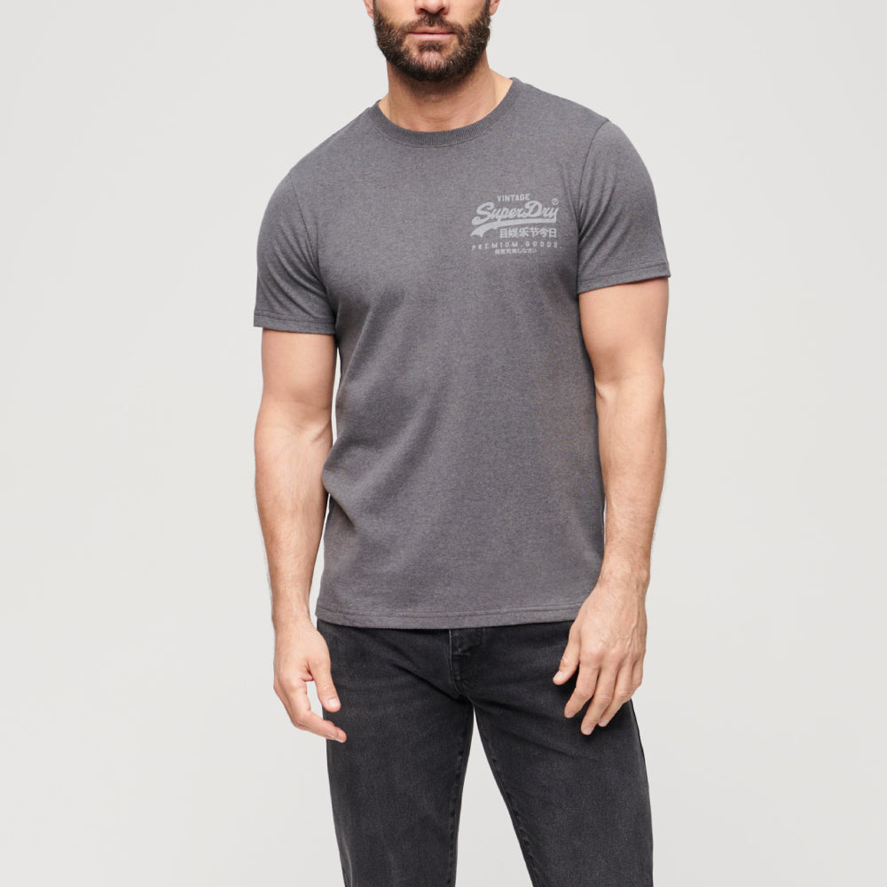 Classic Vl Heritage Chest Tee Camisetas Hombre Lifestyle Superdry