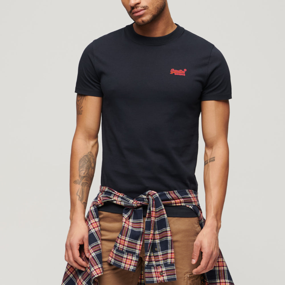 Essential Logo Emb Neon Tee Camisetas Hombre Lifestyle Superdry