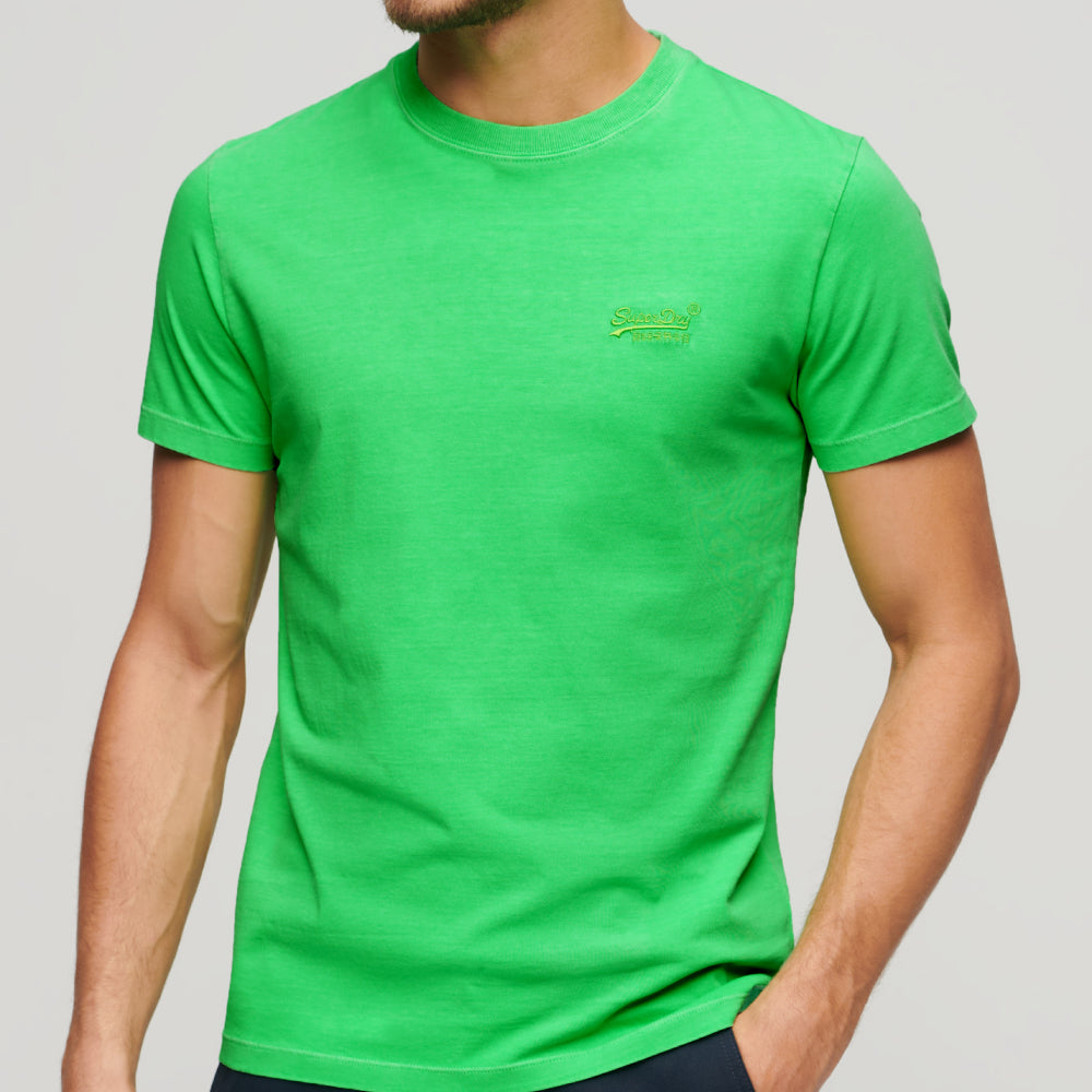 Essential Logo Emb Neon Tee Camisetas Hombre Lifestyle Superdry