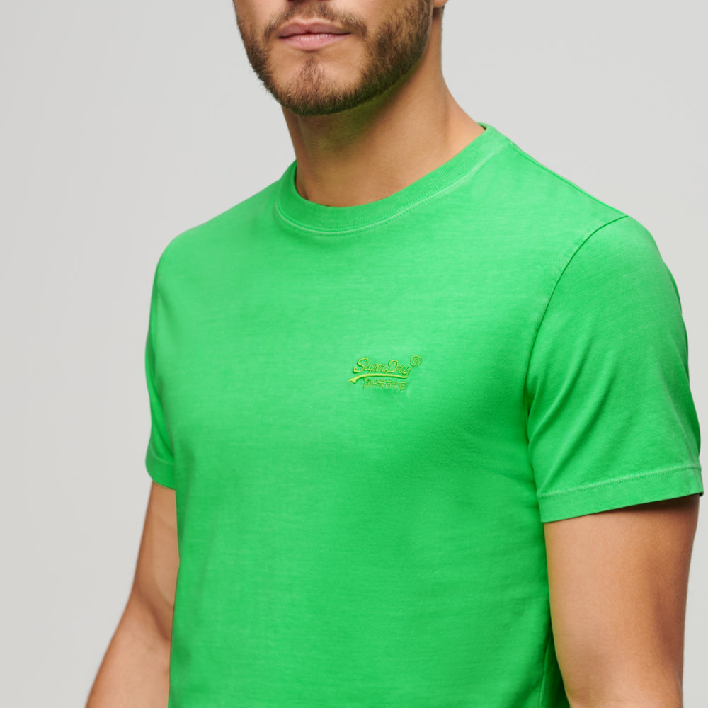 Essential Logo Emb Neon Tee Camisetas Hombre Lifestyle Superdry