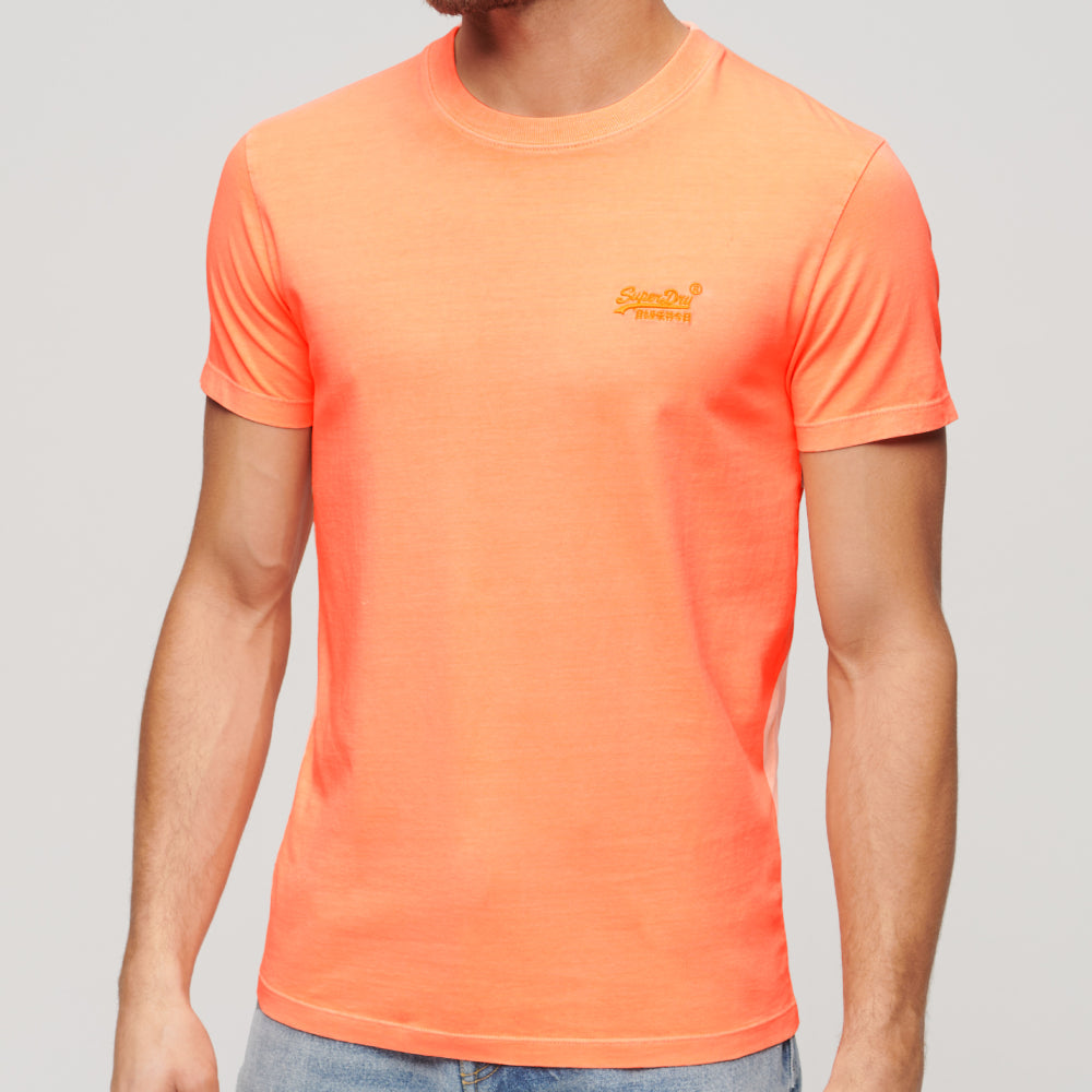 Essential Logo Emb Neon Tee Camisetas Hombre Lifestyle Superdry