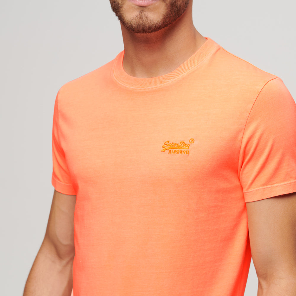 Essential Logo Emb Neon Tee Camisetas Hombre Lifestyle Superdry