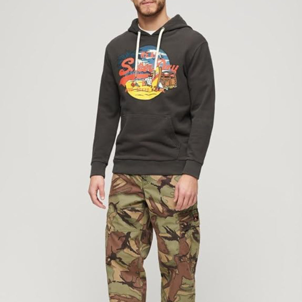 La Vl Graphic Hoodie Ub Jerseys Hombre Lifestyle Superdry