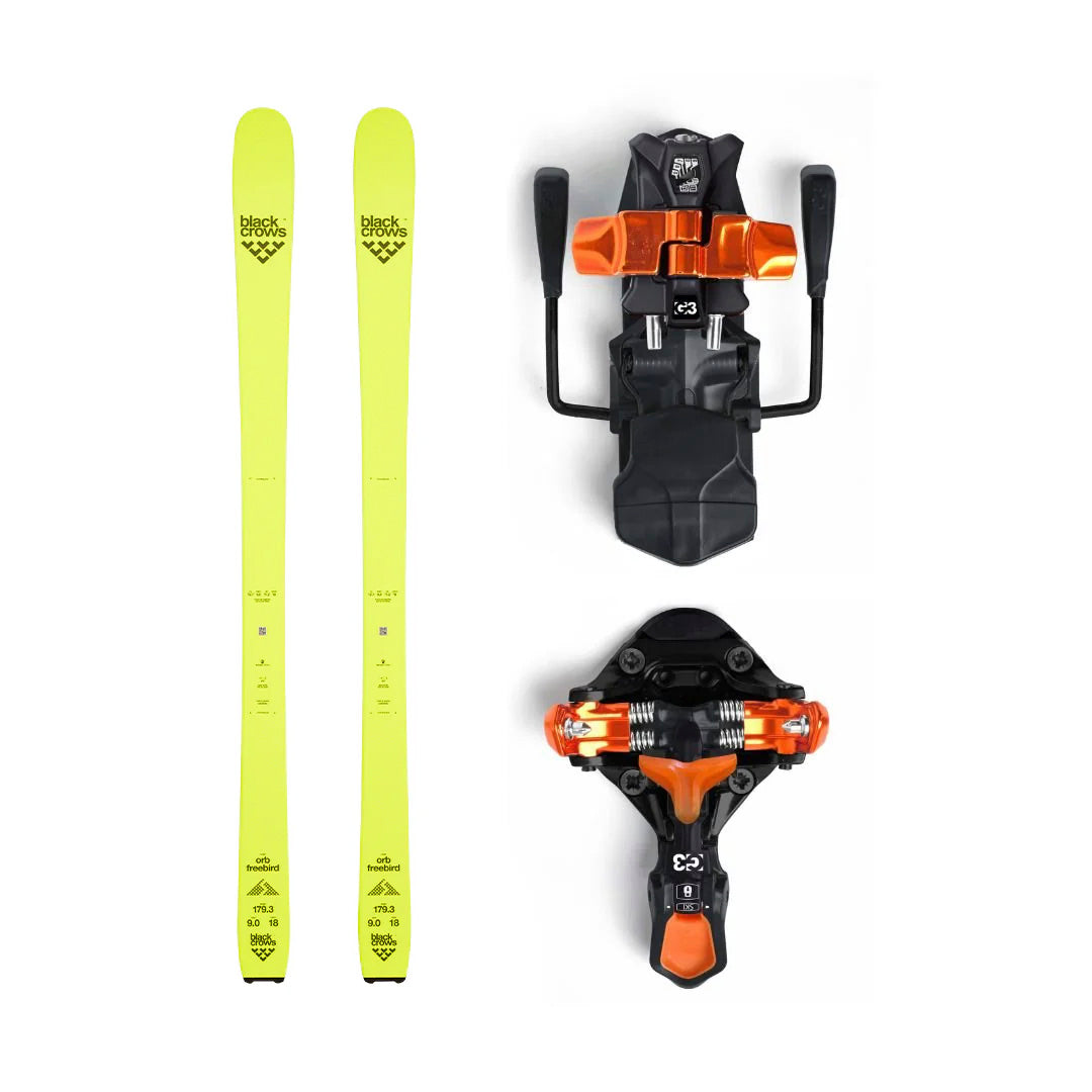 Pack Black Crows Orb Freeride + fijaciones G3 Ion 12 85 mm