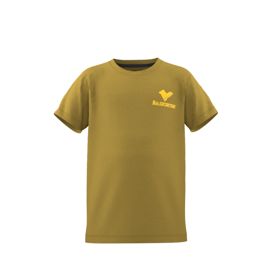 Yellow Instinct Niños Camiseta Escalada La Sportiva