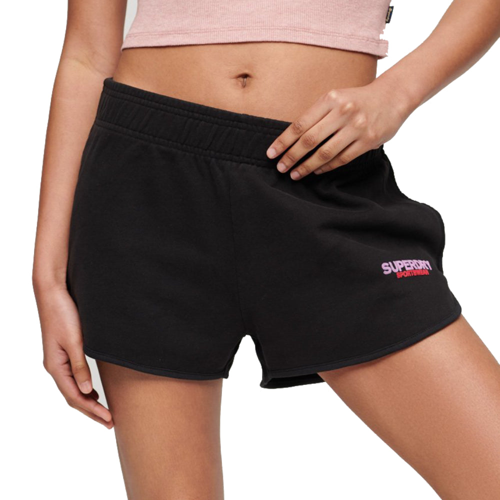 Pantalones Cortos Logotipo Sportswear Racer Pantalones Mujer Lifestyle Superdry