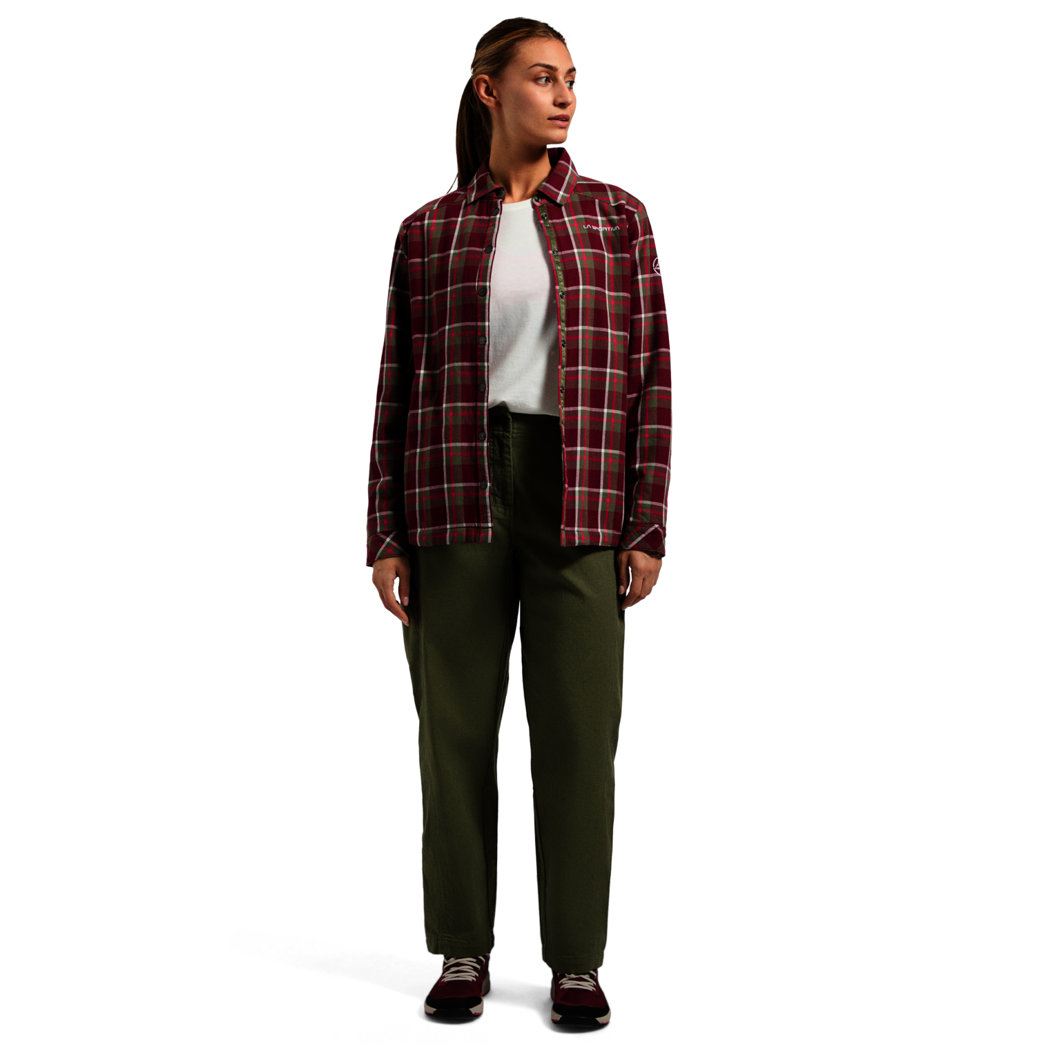 Rambler Lined Flannel Shirt Mujer Camiseta La Sportiva