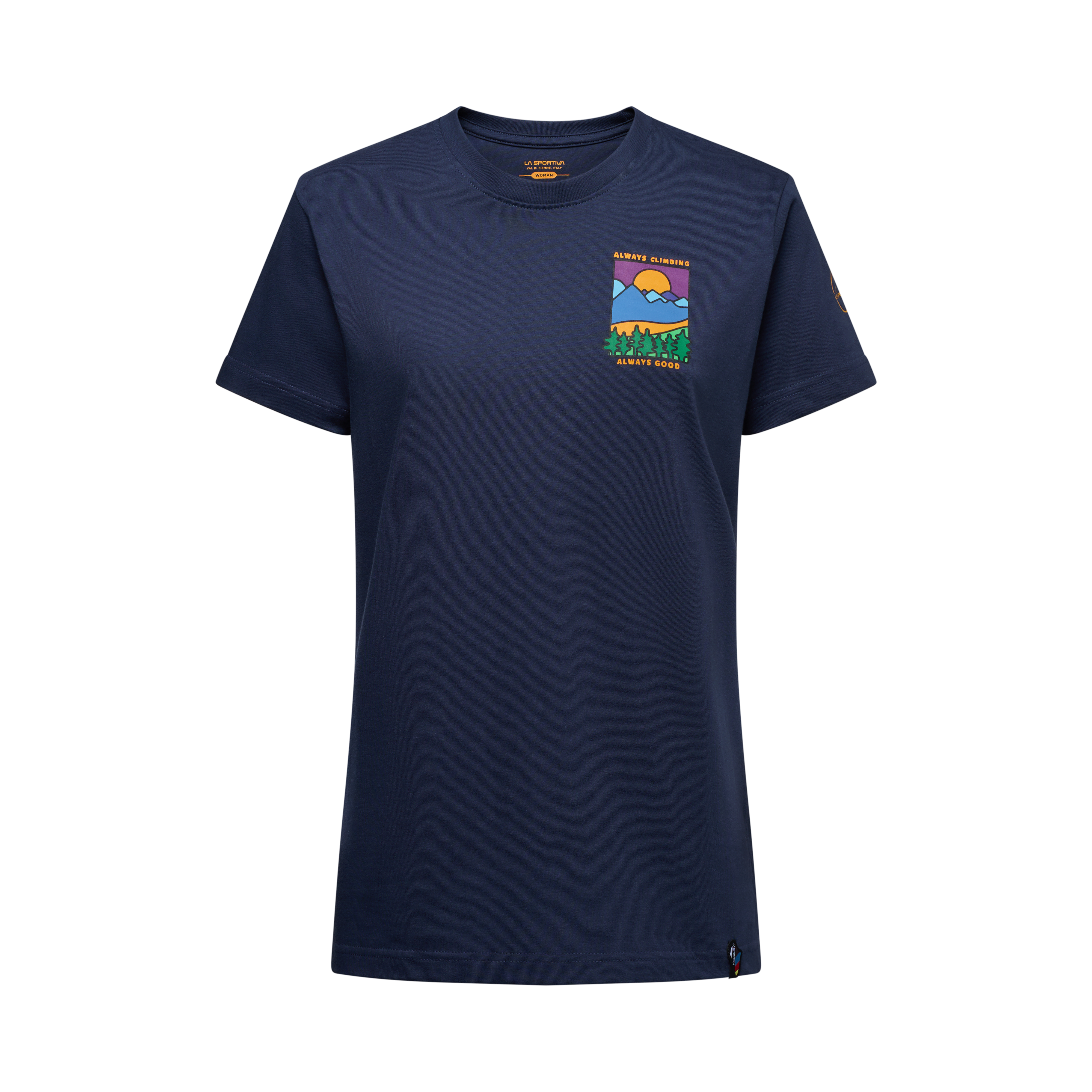 Always Climbing Mujer Camiseta Escalada La Sportiva