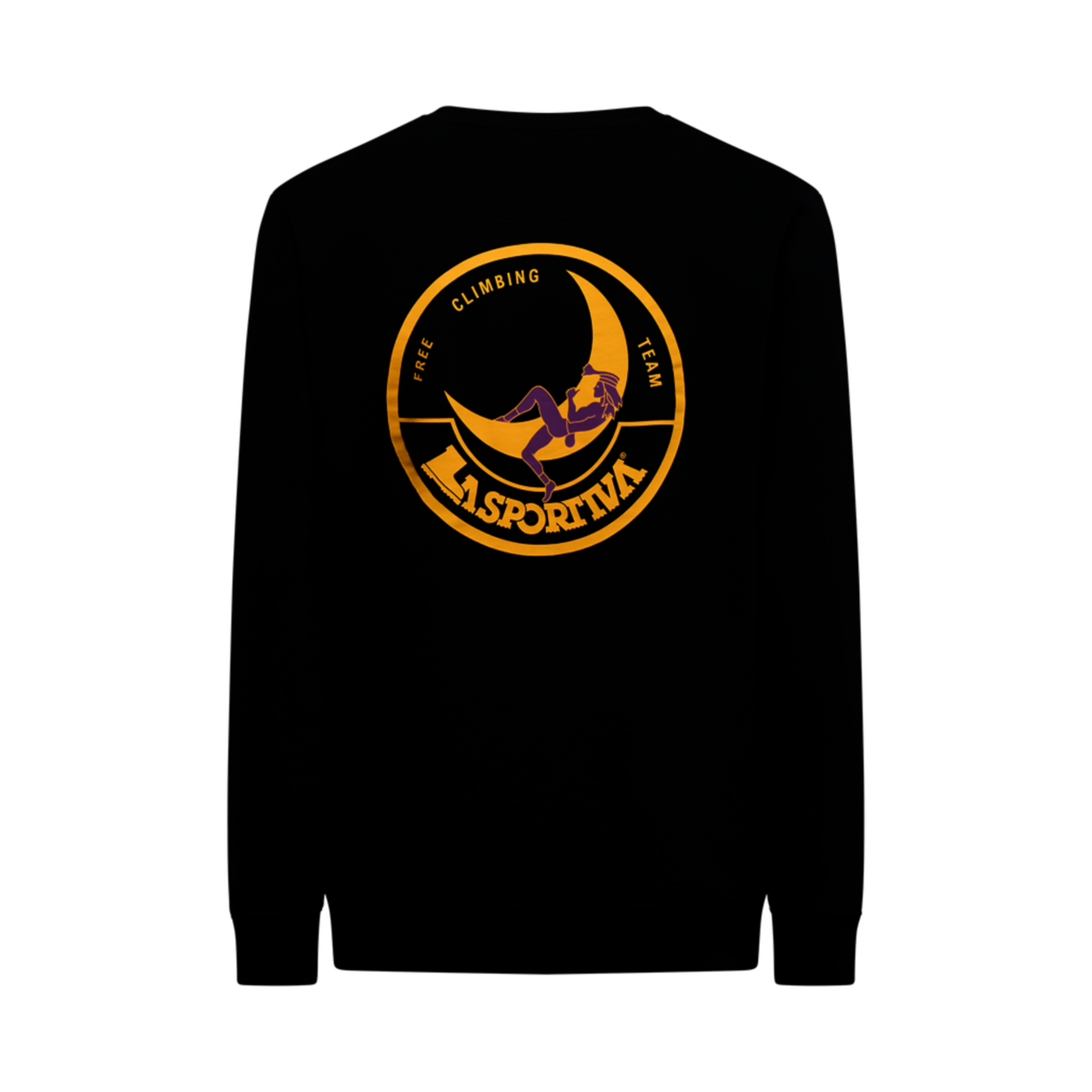 Climbing on the Moon Sweatshirt Hombre Camiseta Escalada La Sportiva