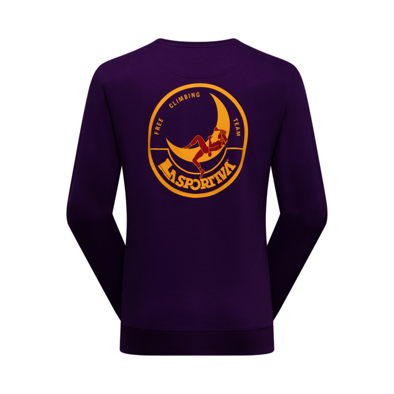 Climbing on the Moon Sweatshirt Hombre Camiseta Escalada La Sportiva