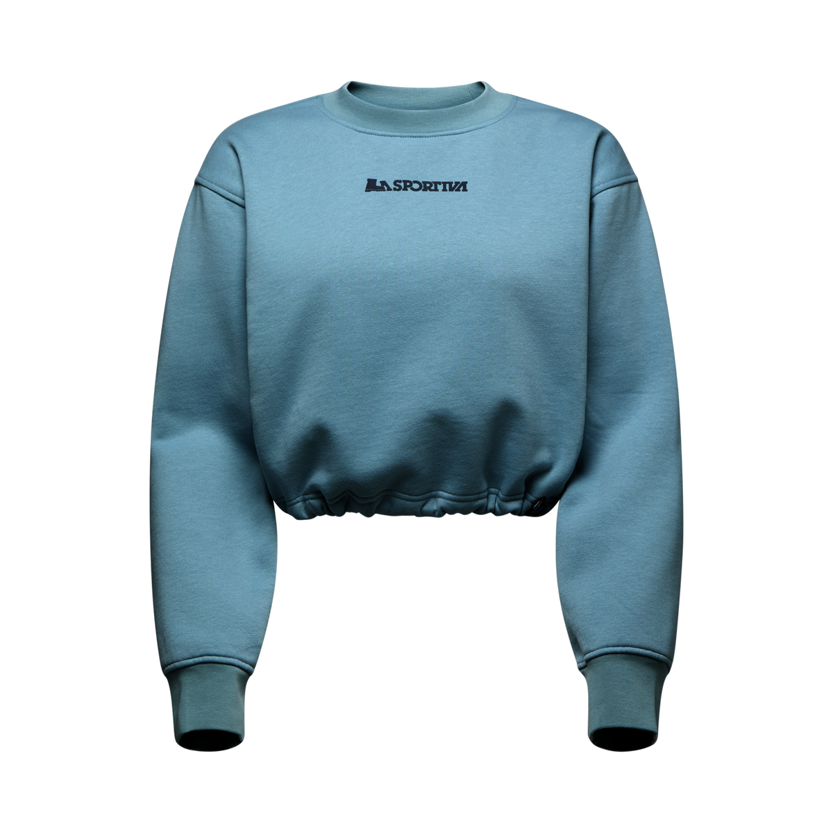 Heritage Logo Crop Sweater Mujer Sudadera La Sportiva