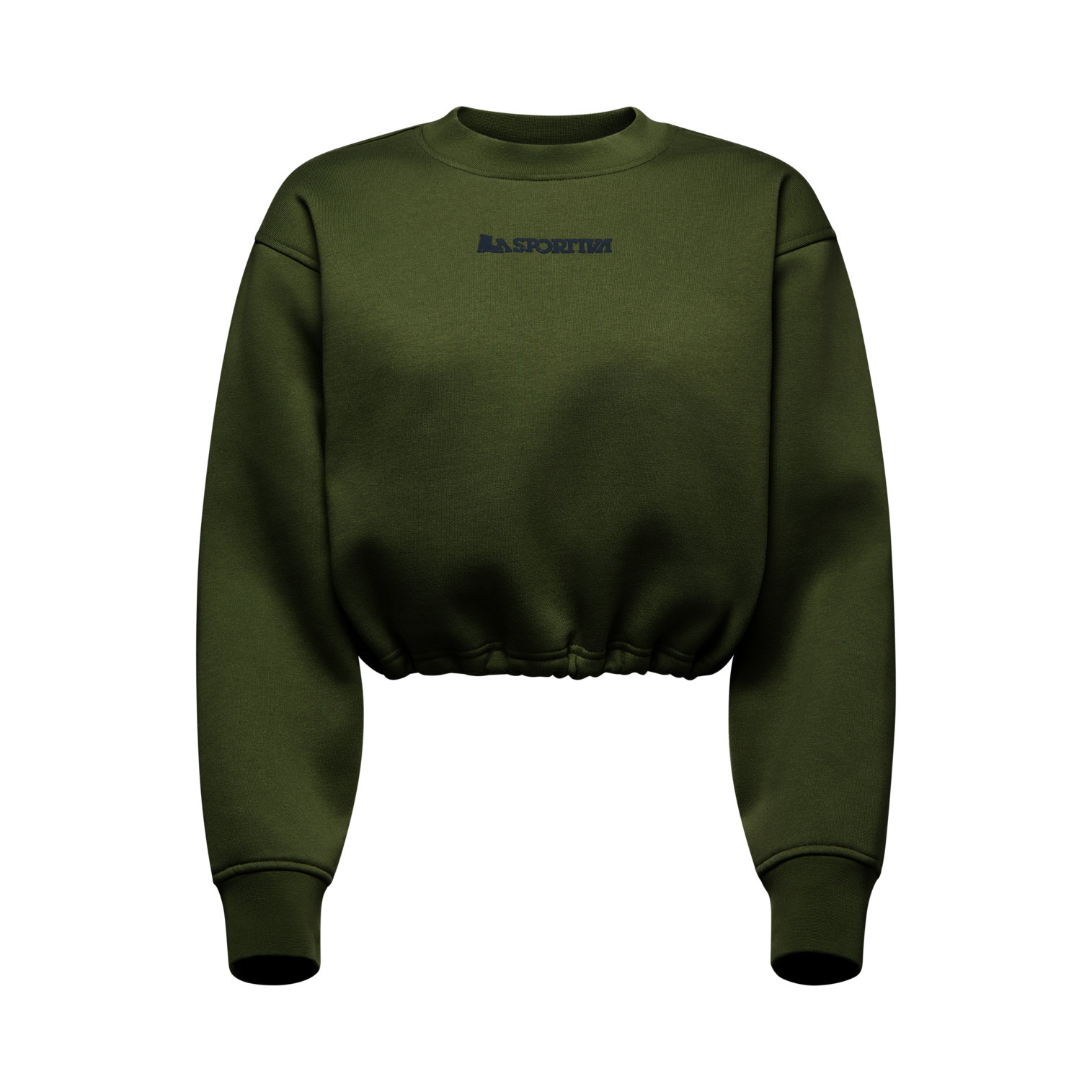 Heritage Logo Crop Sweater Mujer Sudadera La Sportiva