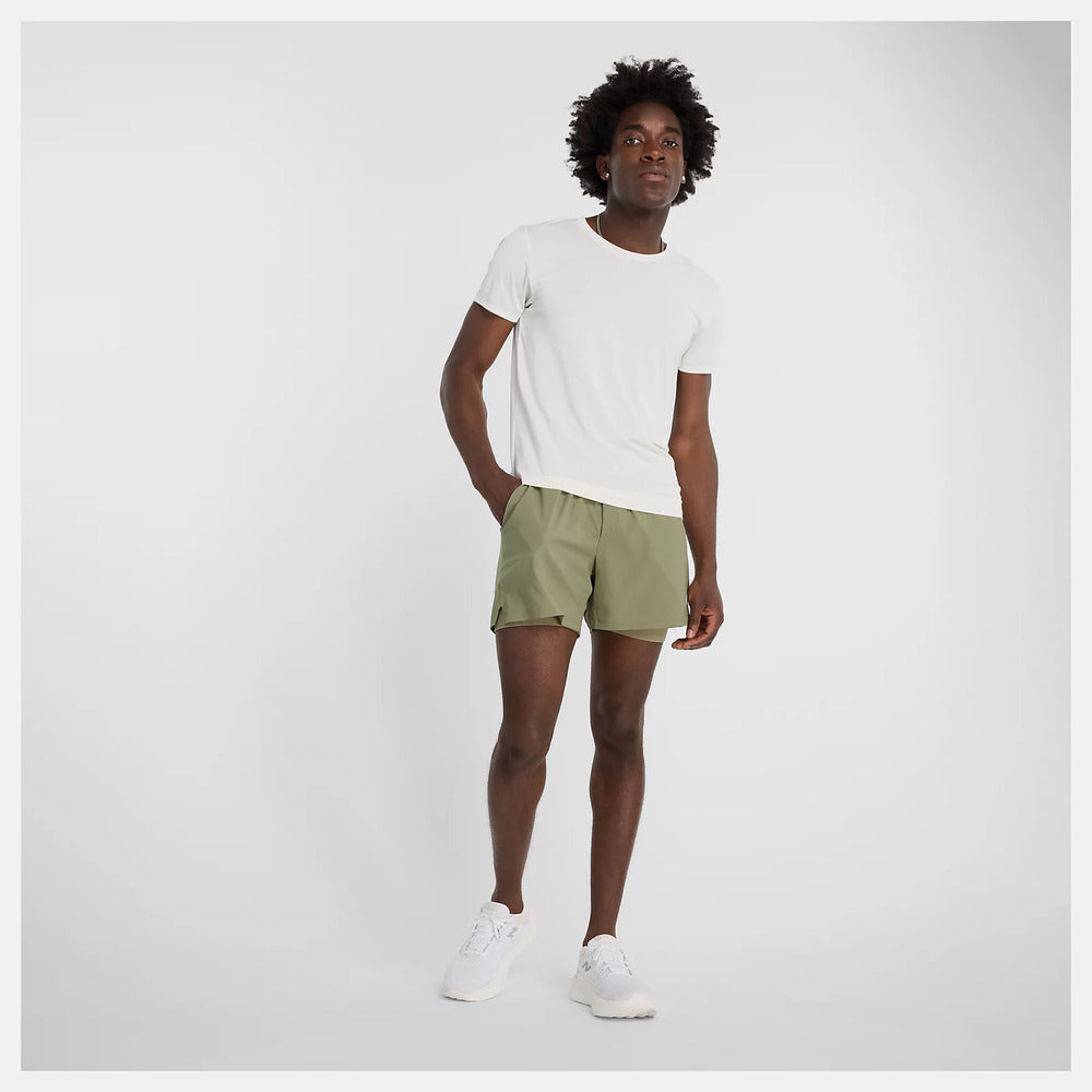 Ac Lined Short 5 Hombre Pantalones Trail Running New Balance