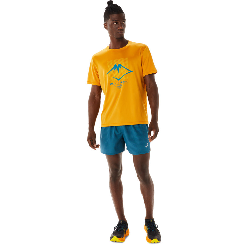 Fujitrail Logo Ss Top Camiseta Mujer Trail Running Asics