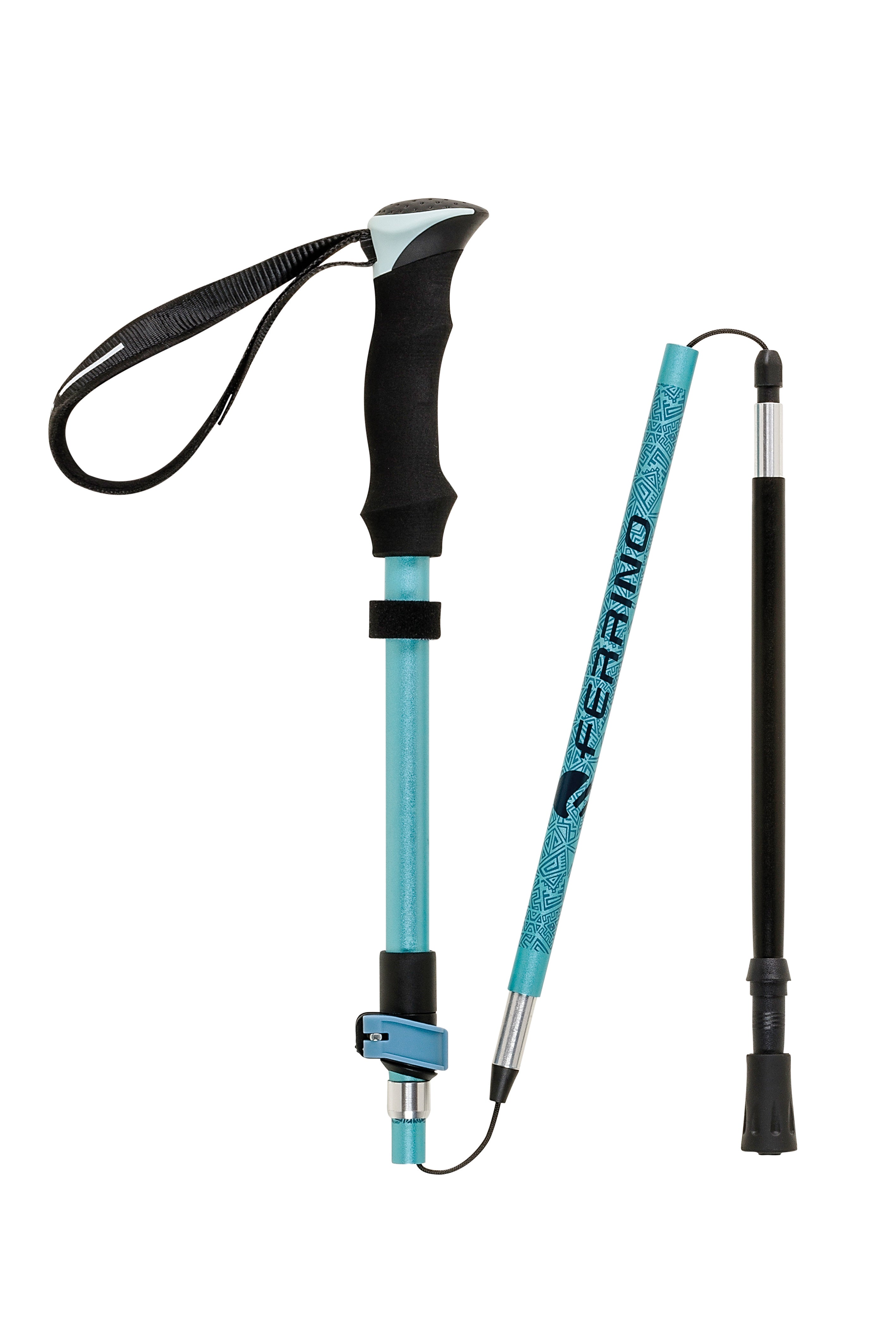 Stick Ortles(Pair) Light Blue Bastones Mujer Trekking Ferrino