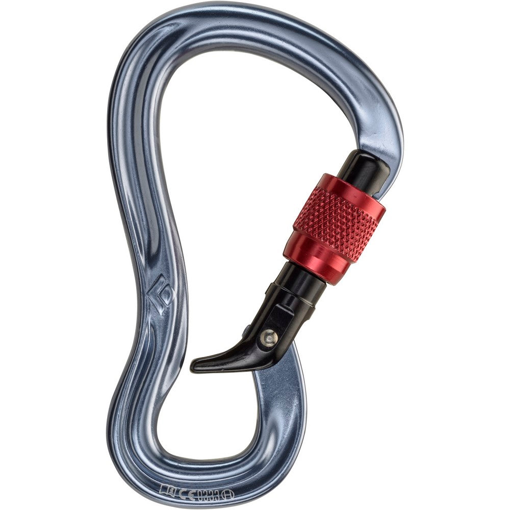 Gridlock Screwgate Carabiner Mosquetones Escalada Black Diamond